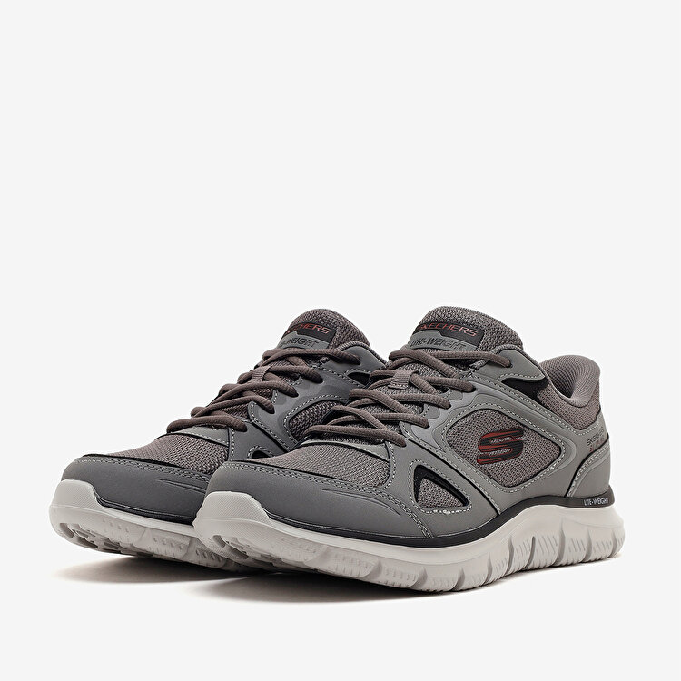 Skechers Track Ezral Erkek Gri Spor Ayakkabı