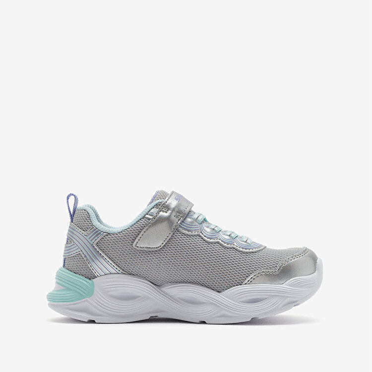 Skechers Twisty Glow Kız Çocuk Gri Spor Ayakkabı