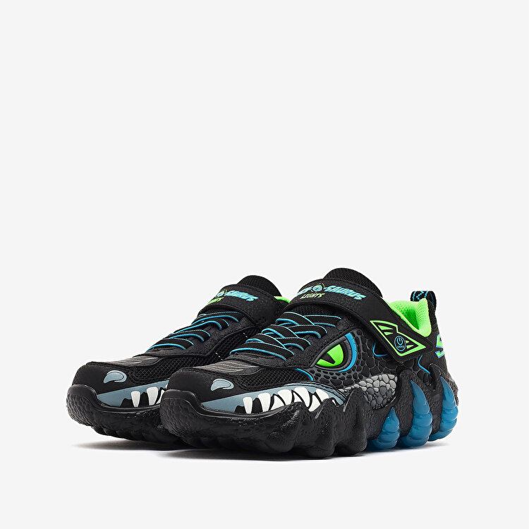 Skechers Skechosaurus Lights BC Erkek Çocuk Siyah Spor Ayakkabı