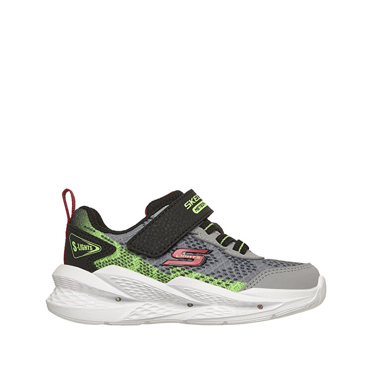 Skechers Meteor Lights 2.0 Erkek Çocuk Gri Spor Ayakkabı