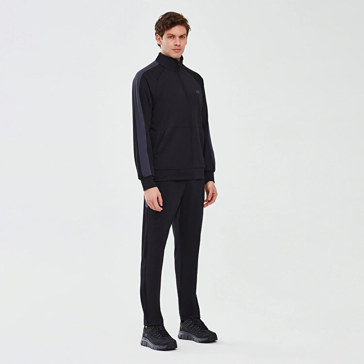 Skechers Performance Track Suit Erkek Siyah Eşofman Takımı