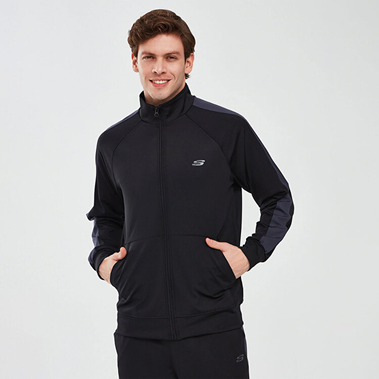 Skechers Performance Track Suit Erkek Siyah Eşofman Takımı