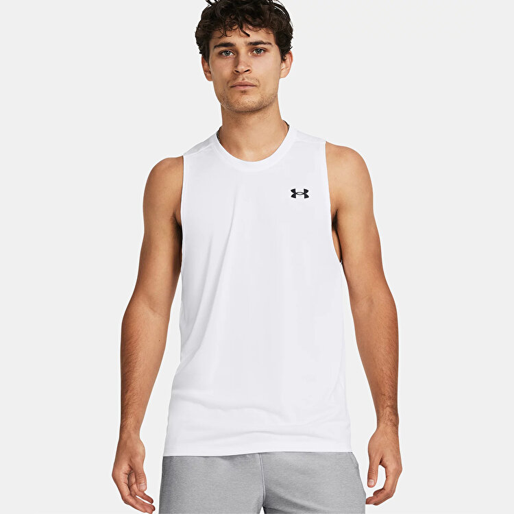 Under Armour Tech Erkek Beyaz Atlet