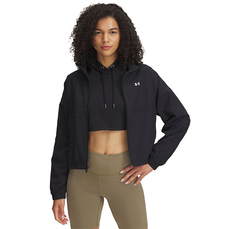 Under Armour Rival Woven Kadın Siyah Ceket