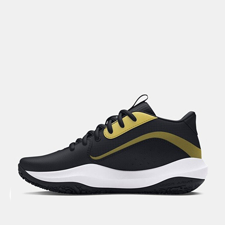 Under Armour Lockdown 7 Erkek Çocuk Siyah Basketbol Ayakkabısı