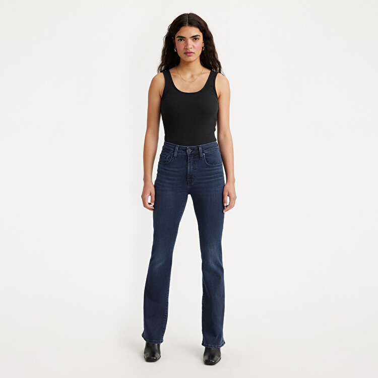 Levi's 725 High Rise Bootcut Kadın Lacivert Jean