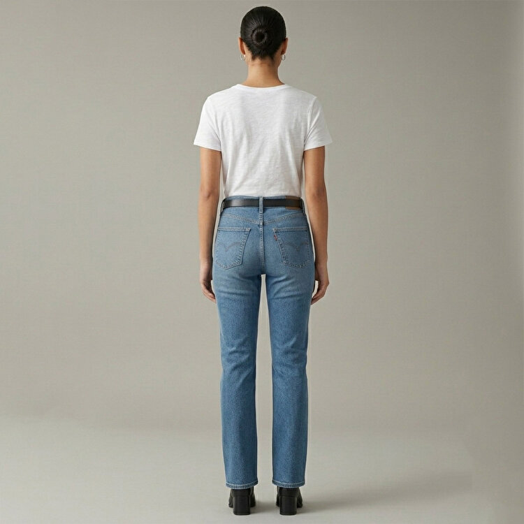 Levi's 724 High Rise Straight Kadın Mavi Jean