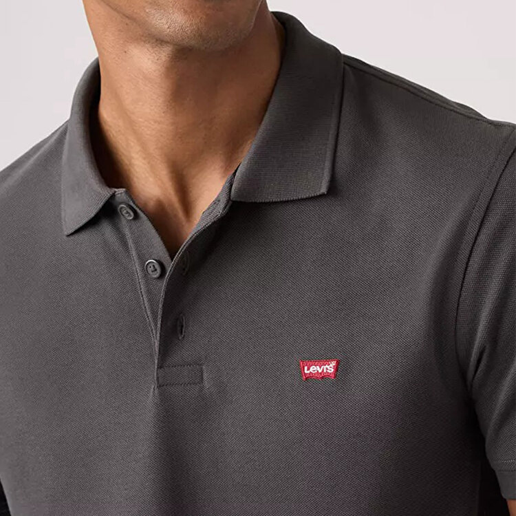 Levi's Housemark Erkek Gri Polo Yaka Tişört