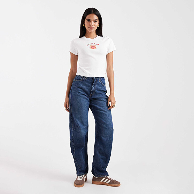 Levi's Graphic Essential Sporty Kadın Beyaz Tişört