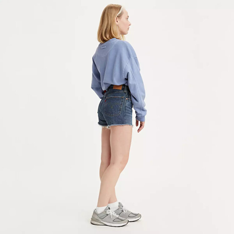 Levi's High Rise 501 Kadın Mavi Şort