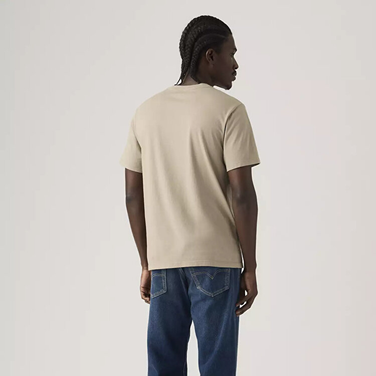 Levi's Original Housemark Erkek Bej Tişört