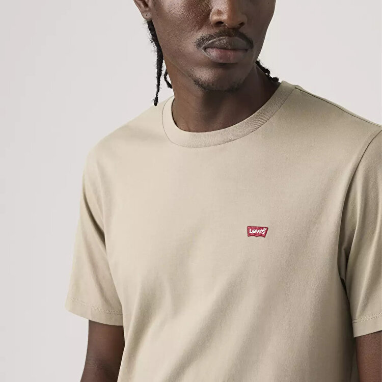 Levi's Original Housemark Erkek Bej Tişört