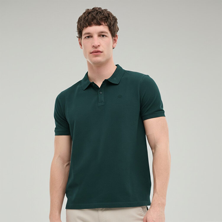 Lumberjack Mb Ct953 Erkek Lacivert Polo Yaka Tişört