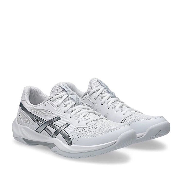 Asics Beyaz Asics Gel Rocket Voleybol Voleybol Ayakkabısı 12