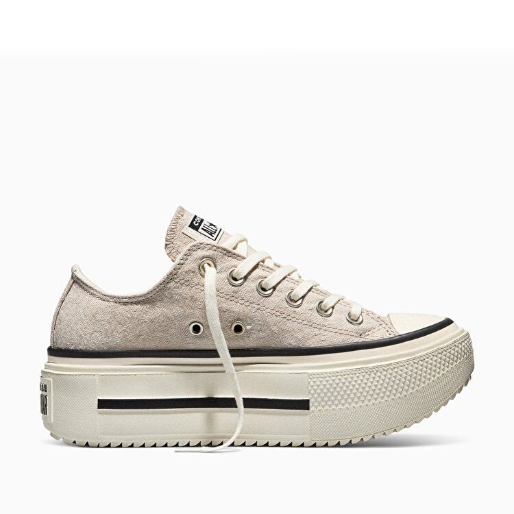 Converse Chuck Taylor All Star Lift Double Stack Pl Kadın Bej