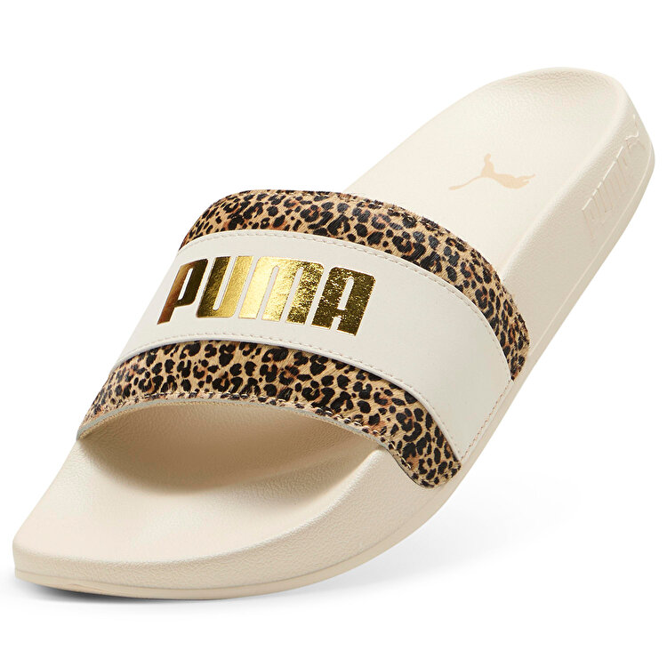 Puma Leadcat 2.0 Animal Flair Kadın Bej Terlik