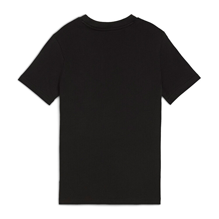 Puma Essentials Logo Kız Çocuk Siyah Tişört