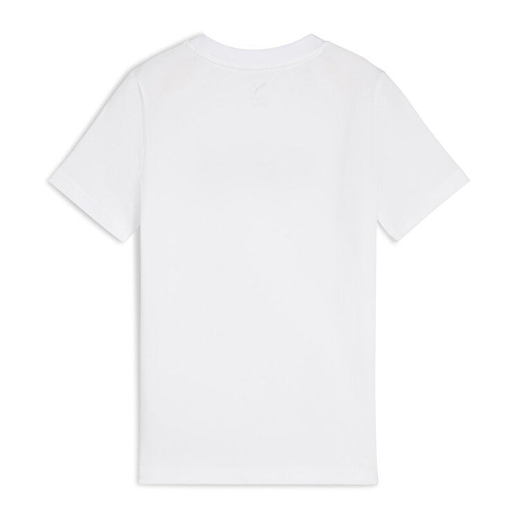Puma Essentials Logo Kız Çocuk Beyaz Tişört