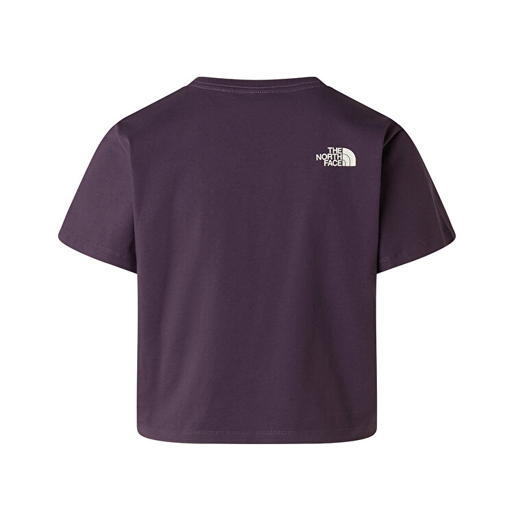 The North Face Flora Embro Regular Kadın Mor Tişört