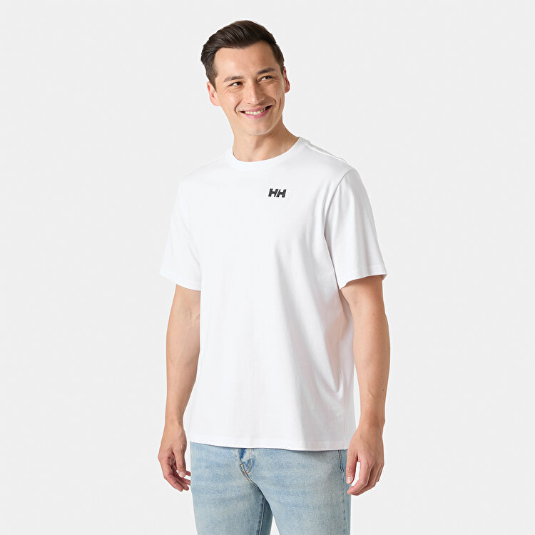 Helly Hansen Core Graphic 2.0 Erkek Beyaz Tişört