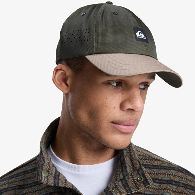 Quiksilver Decades Nylon Haki Şapka EQYHA03461-6490 - Sporthink