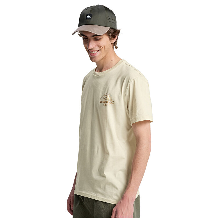Quiksilver Bliss Point Erkek Bej Tişört