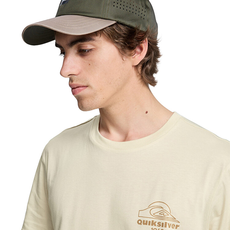 Quiksilver Bliss Point Erkek Bej Tişört