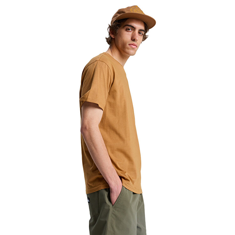 Quiksilver Bliss Point Erkek Kahverengi Tişört