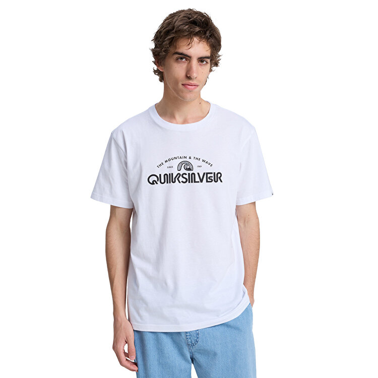 Quiksilver Ev Vista Erkek Beyaz Tişört