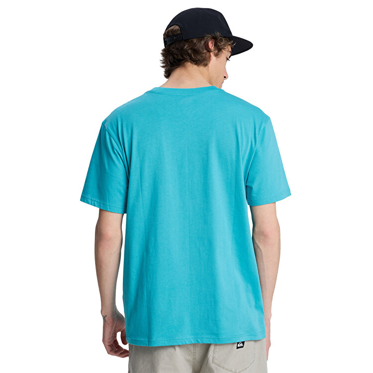 Quiksilver Fineline Erkek Mavi Tişört