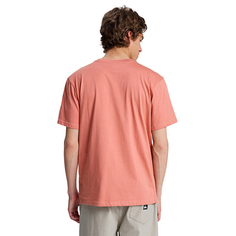 Quiksilver Fineline Erkek Pembe Tişört