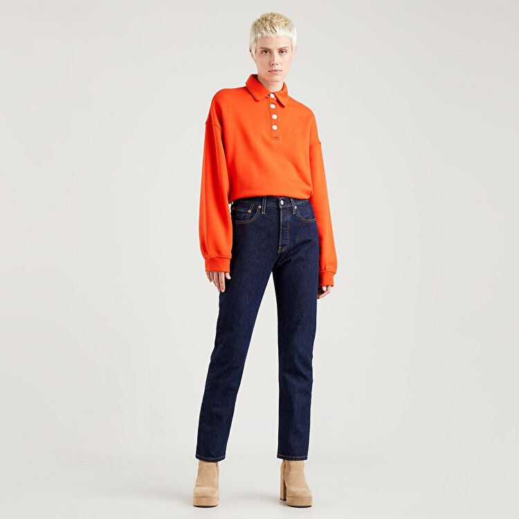 Levi's 501 Kadın Lacivert Jean