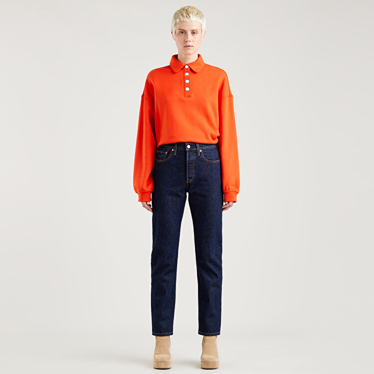 Levi's 501 Kadın Lacivert Jean