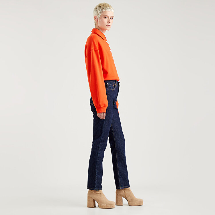 Levi's 501 Kadın Lacivert Jean