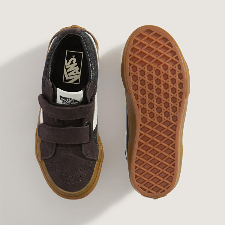 Vans Siyah Vans SK8 Hi Sk8-Hi Mid Reissue V Çocuk Sneaker