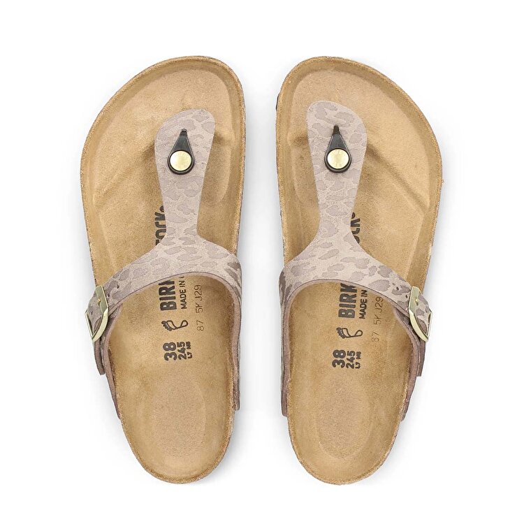 Birkenstock Gizeh Syn Leopard Kadın Terlik