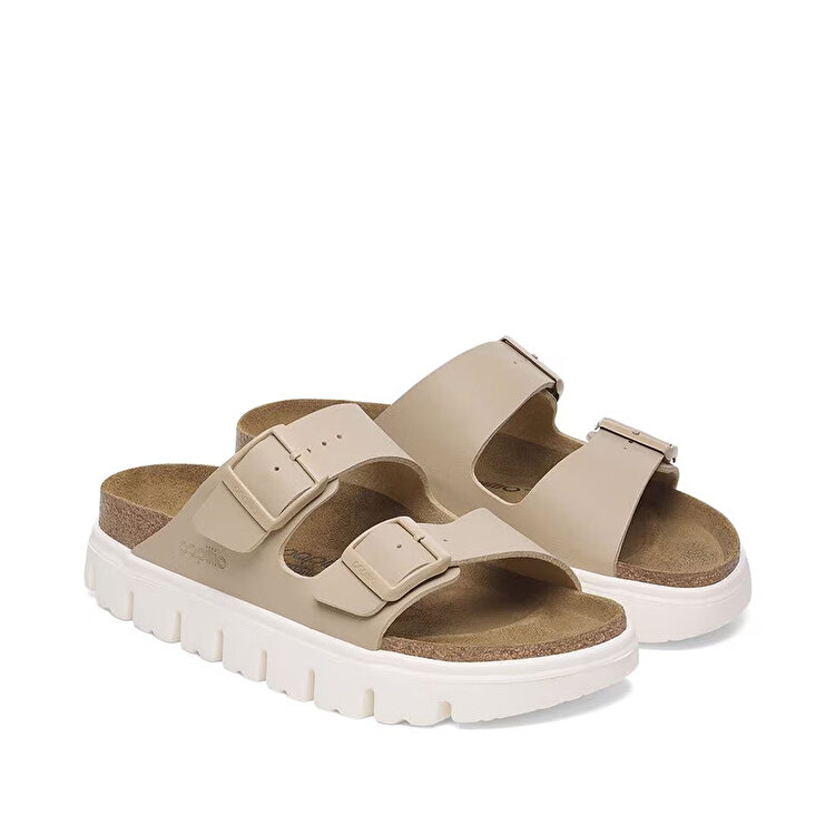 Birkenstock Arizona Chunky Bf Kadın Bej Terlik