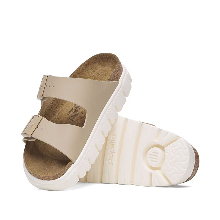 Birkenstock Arizona Chunky Bf Kadın Bej Terlik