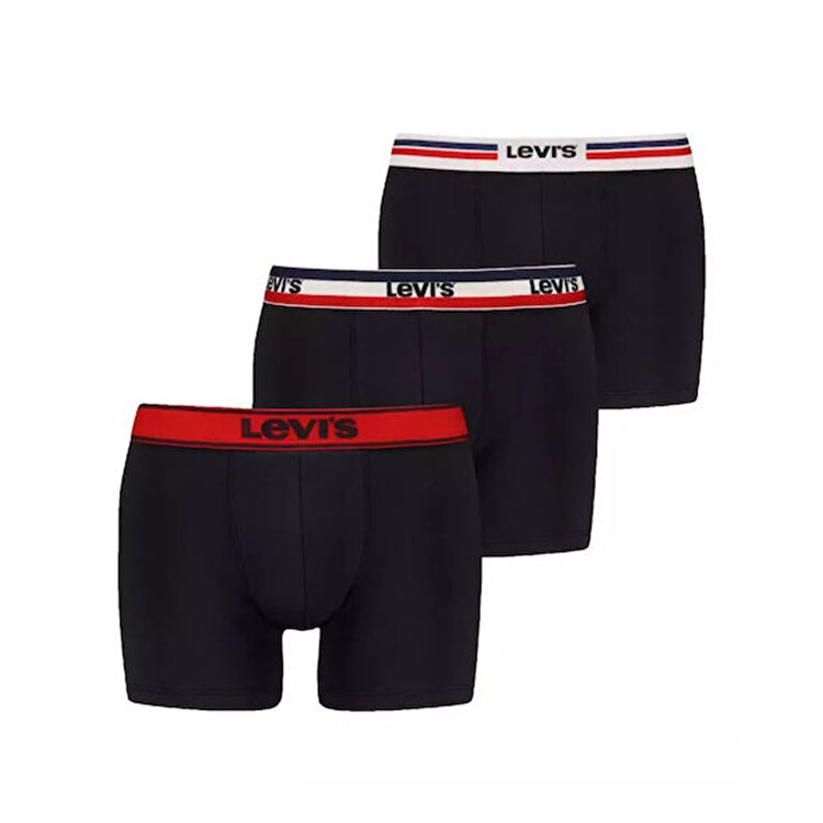 Levi's Erkek Siyah Boxer