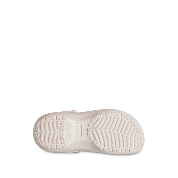 Crocs Classic Platform Clog Kadın Bej Terlik