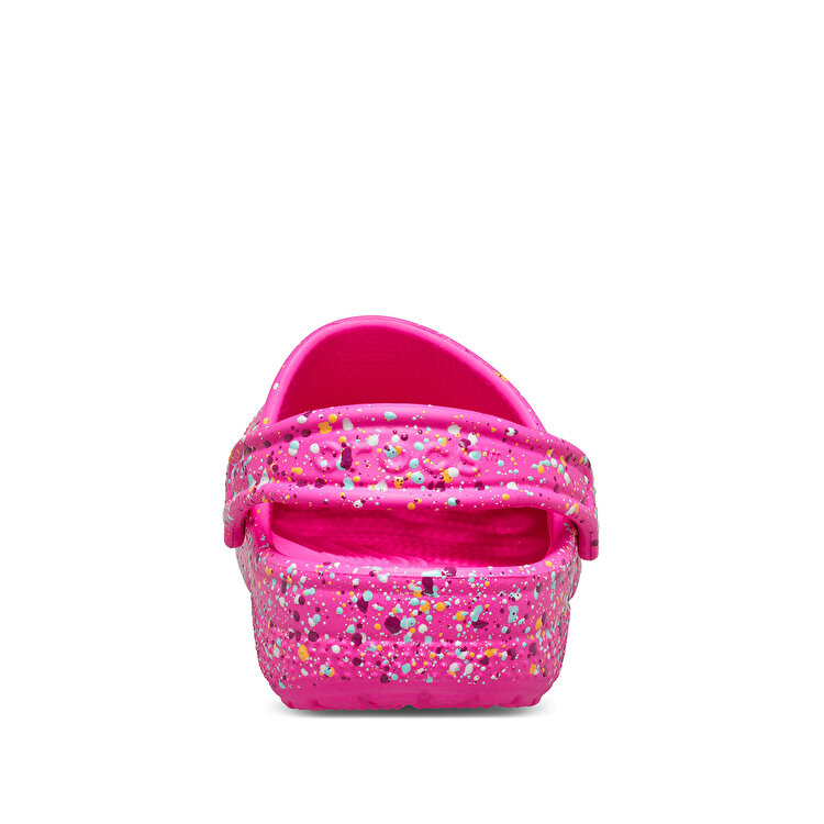 Crocs Classic Paint Splatter Clog Kız Çocuk Pembe Terlik