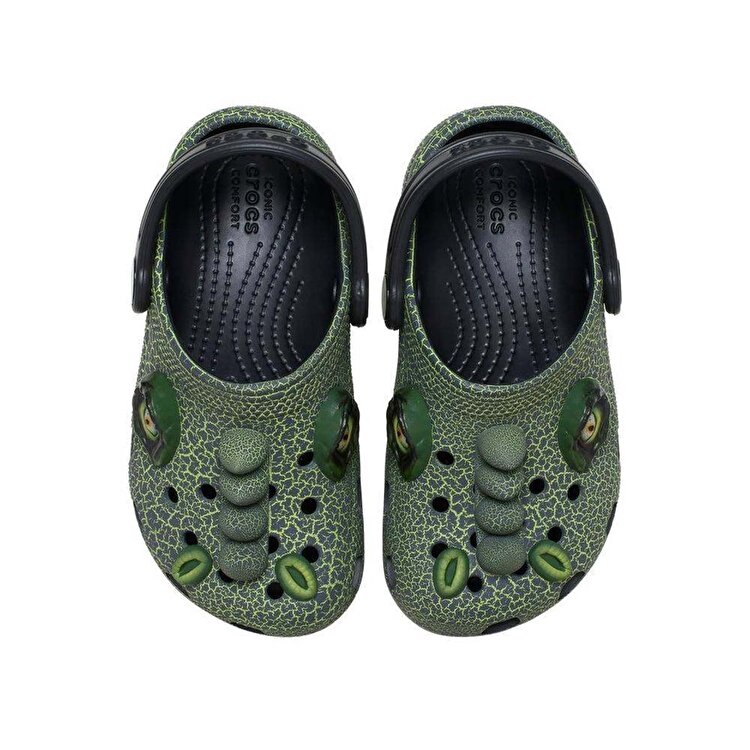 Crocs Classic I Am Scarry Dino Clog Bebek Yeşil Terlik