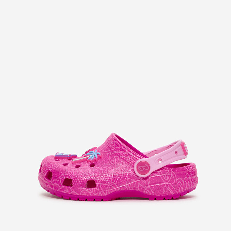 Crocs Mattel Pink Barbie Classic Clog Kız Çocuk Pembe Terlik