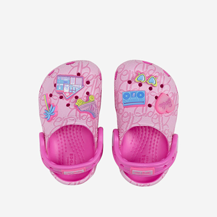 Crocs Mattel Pink Barbie Classic Clog Bebek Pembe Terlik