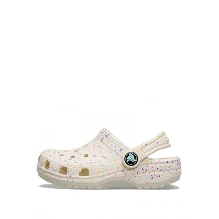 Crocs Classic Glow Paint Splatter Clog Bebek Bej Terlik