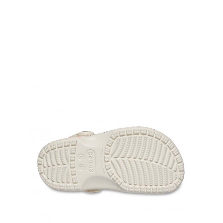 Crocs Classic Glow Paint Splatter Clog Bebek Bej Terlik