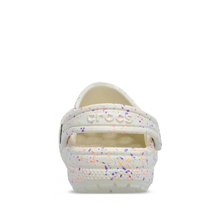 Crocs Classic Glow Paint Splatter Clog Bebek Bej Terlik