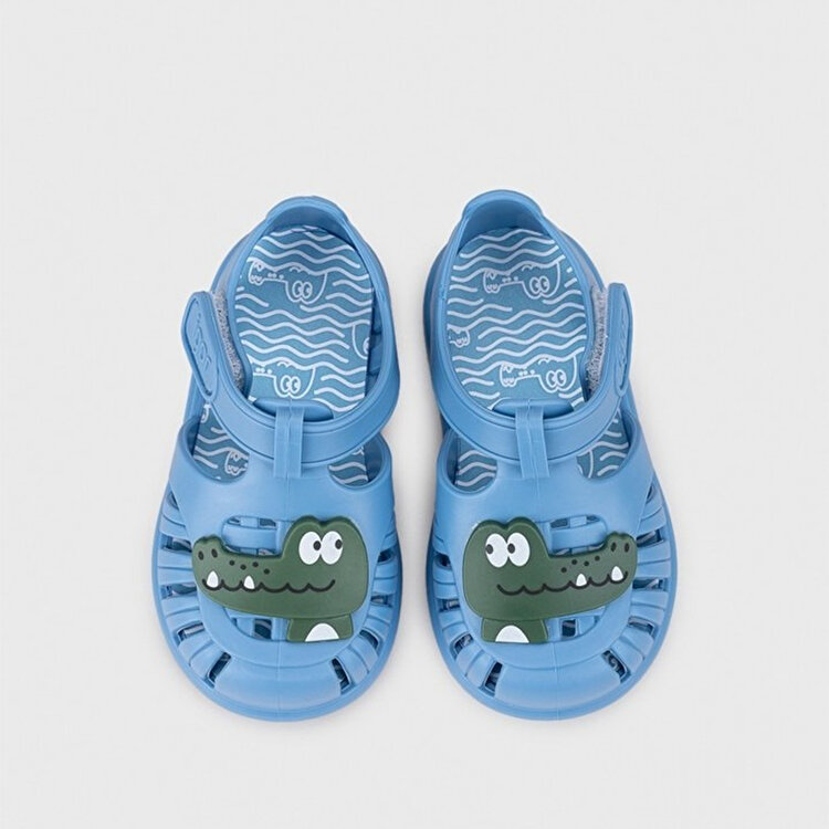 Igor Mavi Igor Tobby Croco Çocuk Sandalet
