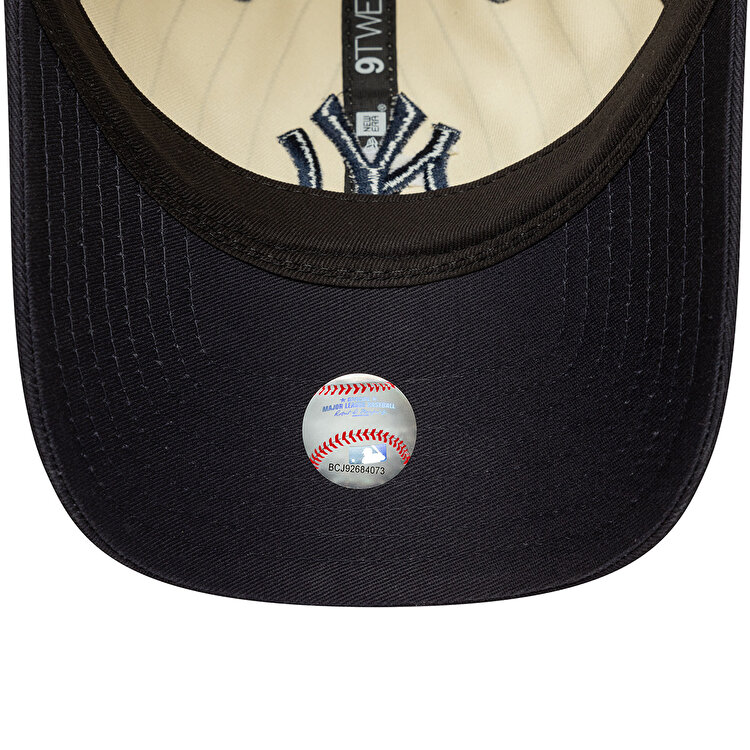 New Era Pinstripe 9 Twenty Neyyan Bej Şapka