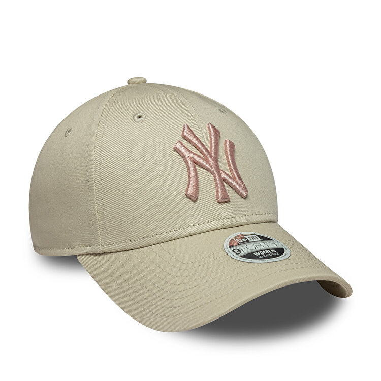 New Era League Essential 9 Forty Neyyan Kadın Bej Şapka